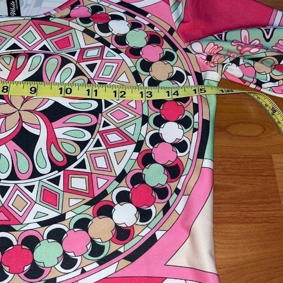 White Mark Couture Collection women’s mint pink Nikki bell sleeve dress size S - Picture 7 of 8